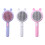 Self Cleaning Slicker Brush Grooming Combs Massage-Purple 2