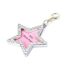 Dog Id Tag Cats ID Tag Cute Pet Tag For Dogs Tag Pet-Pentagram