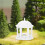 2Stk Simulation Pavillonform Landschaftsdekoration DIY Modell 1:100 7