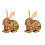 2 Piezas De Madera 3D Para Niños ( ) 2