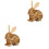 2 Piezas De Madera 3D Para Niños ( ) 3