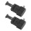 2Ud Clips Ajustables Para De Con Pestillo De Negro 10