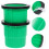 2 Pièces Jouets Enfants Échasses Sensorielles Vert 2