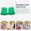 2 Pièces Jouets Enfants Échasses Sensorielles Vert 11