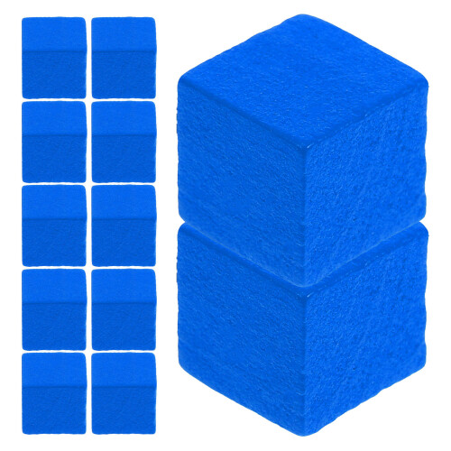 50Pcs Wooden Square Chess Pieces Board Game Accessory 2