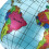 2 Pièces Globe Gonflable Carte Éducatif 9