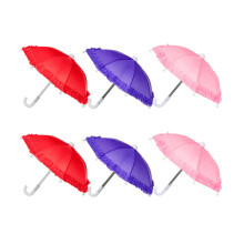 6Pcs Kid Umbrella Toy Lace Decorative Children Umbrella