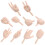 20 Pcs Mini Plastic Hand Joints For Diy Doll Parts 1