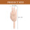 20 Pcs Mini Plastic Hand Joints For Diy Doll Parts 10