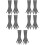 5 Paires De Chat Effrayant Pour Halloween Cosplay 9