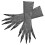 5 Paires De Chat Effrayant Pour Halloween Cosplay 3