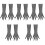 5 Paires De Chat Effrayant Pour Halloween Cosplay 5