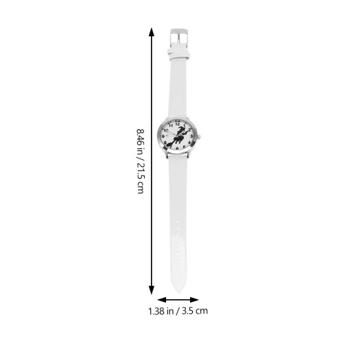 Halloween Witch Pattern Quartz Watch For Kids 2