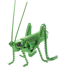 4 Pièces Figurine Sauterelle En Aluminium Pour Siège