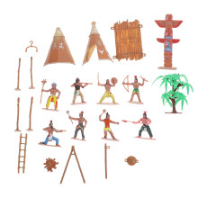 2 Ensembles De Figurines Humaines De Primitive Pour Scènes