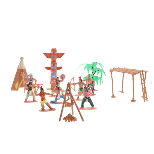 2 Ensembles De Figurines Humaines De Primitive Pour Scènes 2