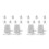 18 Pcs Plastic Wind-Up Toy Movements For Clay Robots Craft Projects 10