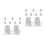 18 Pcs Plastic Wind-Up Toy Movements For Clay Robots Craft Projects 8