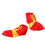 Un Paio Scarpe Clown Per E Halloween 9