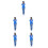 5Pcs Mini Painted People Figurines For Sand Table Decoration 8