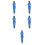 5Pcs Mini Painted People Figurines For Sand Table Decoration 5