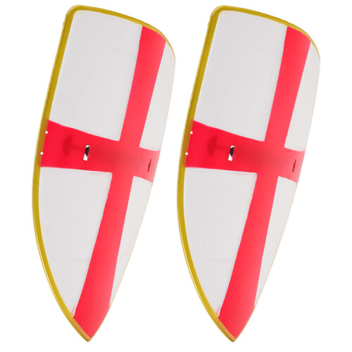 2 Unidades Escudo Medieval Para Niños 1