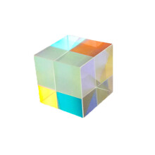 Verre Cube De Dispersion RGB 1,5 Cm Pour Enseignement Décoration