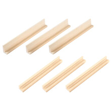 30 Pièces Supports En Bois Pour Dominos Réutilisables