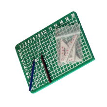 5Pcs 1:12/1:6 Scale Mini House Cutting Mat Ruler Set Decor