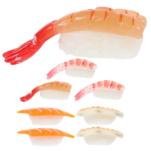 8 Sushi Realistici Giocattoli 2