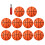 Set Giochi Pallacanestro Gonfiabili, Per Bambini In 9