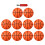 Set Giochi Pallacanestro Gonfiabili, Per Bambini In 11