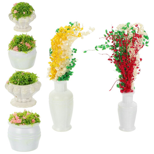 24 Pezzi Decorativa Da Te Per Paesaggio E Simulazione Fiore