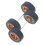 1 Paire De Roue Pour Jouet 1/64 Pneu De Remplacement 8