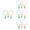 4 Ensembles De De Badminton Pour Enfants 8