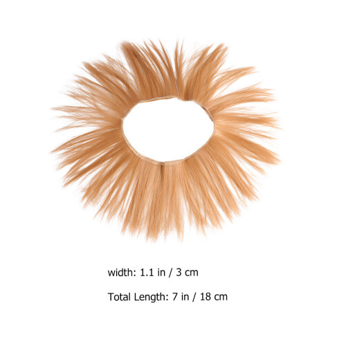 5 Pezzi 15 Cm Estensioni Lisci Resistente Calore 1