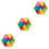 3 Set Rompicapi In Legno Geometrico Genitore Bambino 5