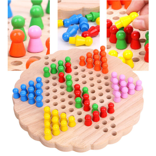 Une Pièce Jeu Éducatif Plateau D'échecs Fleurs Société 2