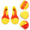 1 Paire De Chaussures De Clown Pour Halloween Taille 5