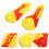 1 Paire De Chaussures De Clown Pour Halloween Taille 2