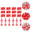 Fences Toy Assorted Color 48pcs 1.4x0.8x0.4in 4