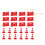 Fences Toy Assorted Color 48pcs 1.4x0.8x0.4in 2