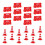 Fences Toy Assorted Color 48pcs 1.4x0.8x0.4in 6