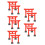 10 Pezzi Statuetta In Miniatura Torii 7