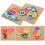 5Pcs Wooden Cube Puzzle With Storage Tray Educational Toy 9