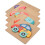 5Pcs Wooden Cube Puzzle With Storage Tray Educational Toy 8