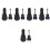 5 Set Mini In Legno Decorativo 5