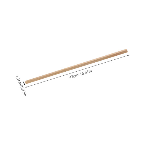4 Piezas De Palos Para Mahjong De Bambú Natural, 42 Cm 2