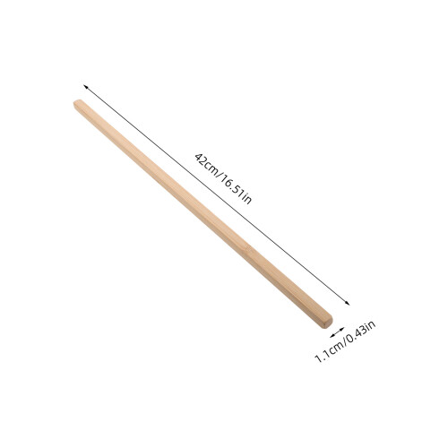 4 Piezas De Palos Para Mahjong De Bambú Natural, 42 Cm 1