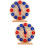 2 Sets Wooden Clock Toy for Children Educational 9